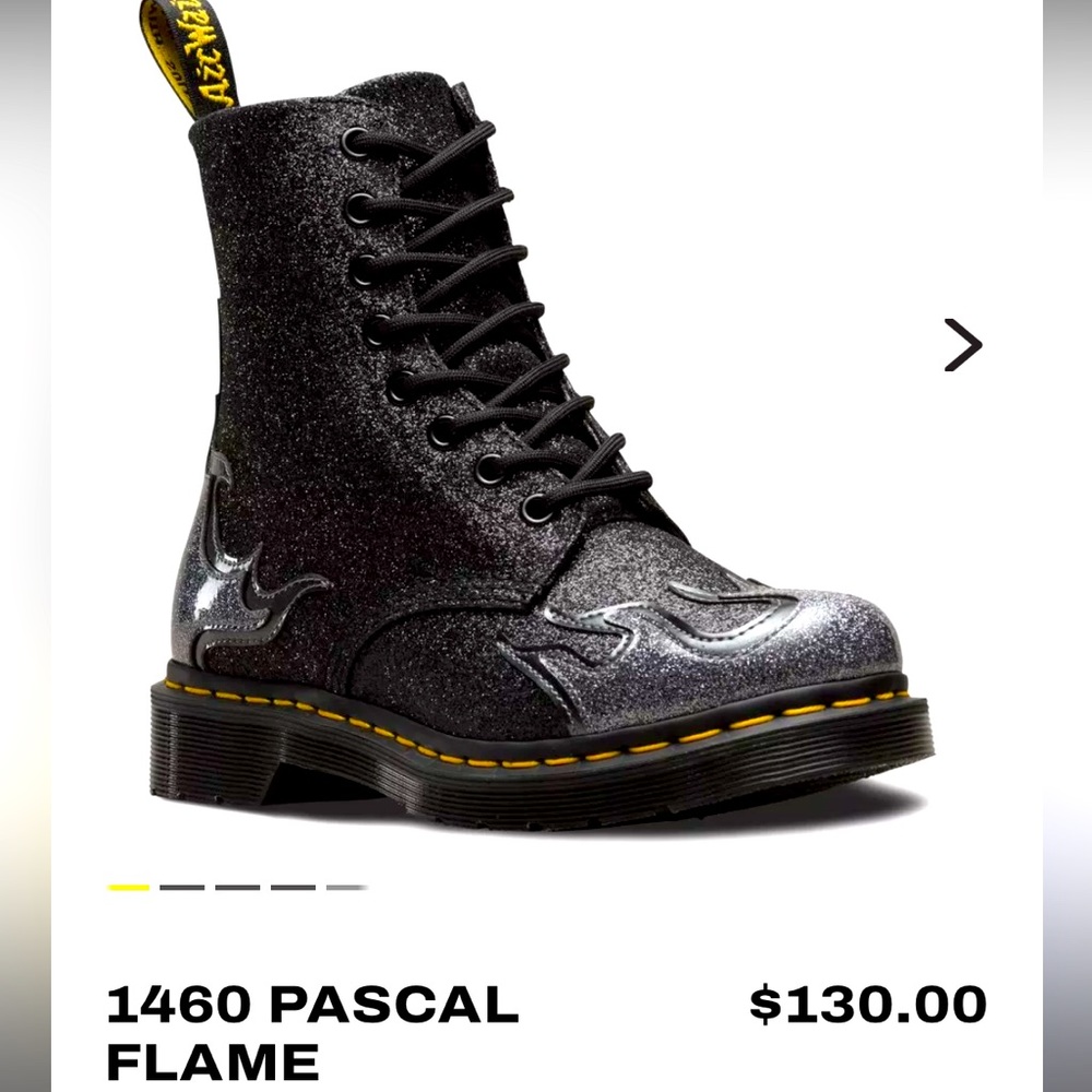 Dr. Martens 1460 Pascal "Flame" Boots, size 7, brand new w/o tags!